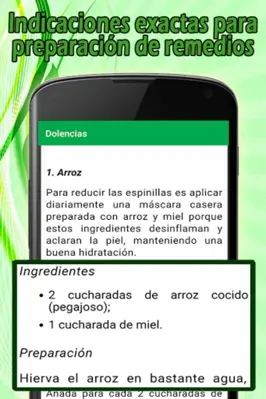 Medicina natural android App screenshot 1