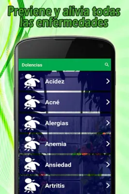 Medicina natural android App screenshot 2